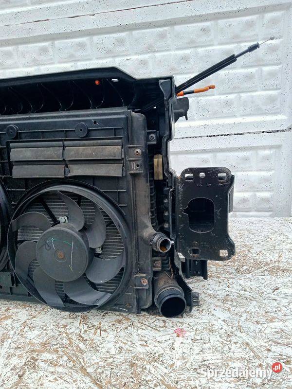 PAS PRZEDNI KOMPLETNY Z CHŁODNICAMI VW JETTA VI Chłodnie wody