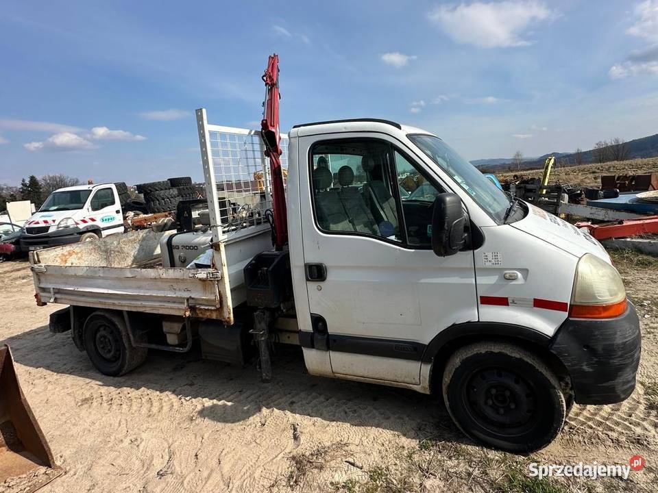 RENAULT MASTER II 25 DCI HDS Żuraw Skrzynia Tymowa