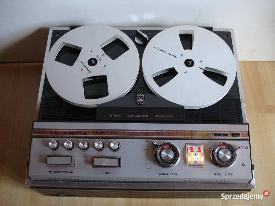 Magnetofon szpulowy GRUNDIG TK245 DE LUXE Zielona Góra sprzedam