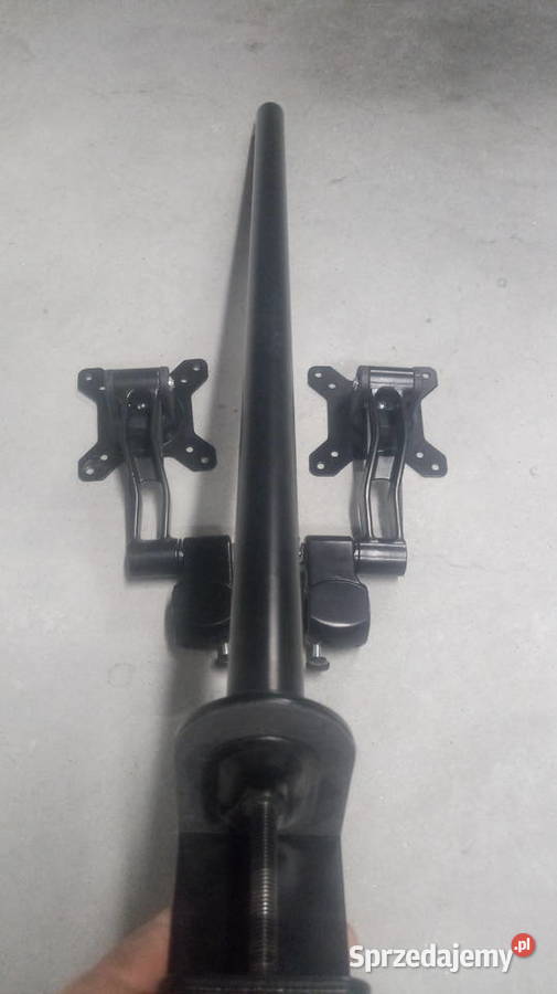 Duronic DM35V2X2 Uchwyt dwa monitory pionowo 2 x Pozostałe Ożarów Mazowiecki