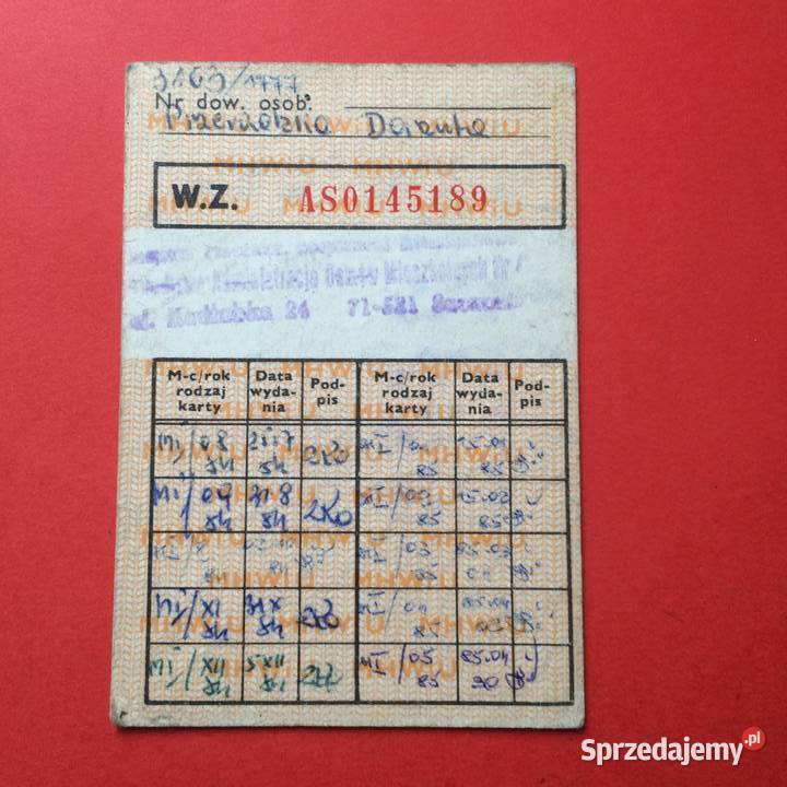 1913 Dwa Dokumenty Magazynowe Przeradzki zachodniopomorskie