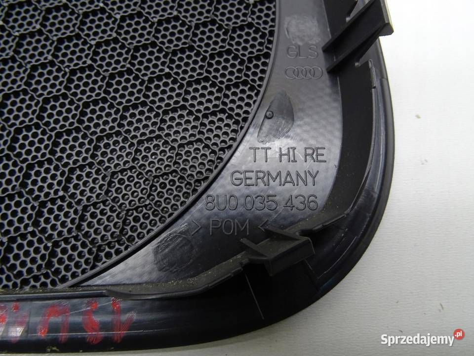 MASKOWNICA OSŁONA OBUDOWA GŁOŚNIKA PRAWY TYŁ