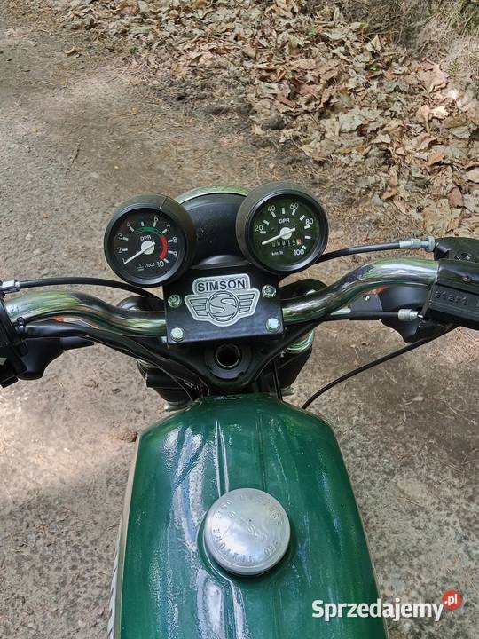 Simson S51 odrestaurowaniu pomorskie Skarszewy