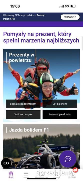 Voucher na prezenty marzeń Myślenice
