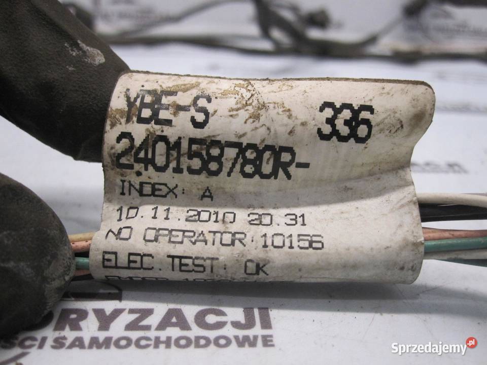 RENAULT GRAND SCENIC II 11r wiązka czujników PDC świętokrzyskie