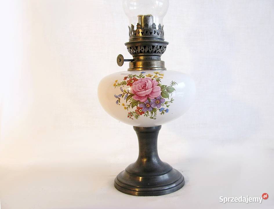 Lampa naftowa Antyk III Szczecinek sprzedam