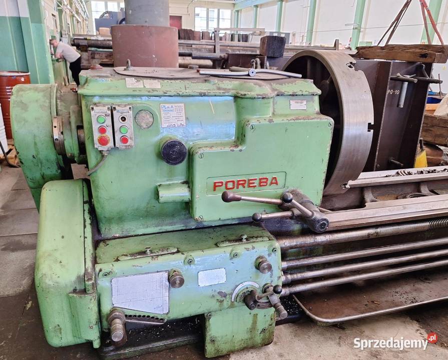 Tokarka do metalu Poręba Tr 90 x 4000