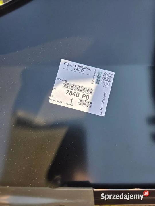 Błotnik lewy przód przedni Peugeot 407 7840P0