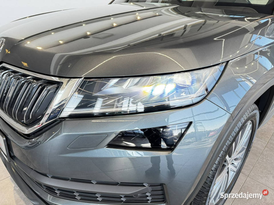 koda Kodiaq LK 20TSI 190 DSG 4x4 2021 r salon I wspomaganie kierownicy małopolskie Myślenice