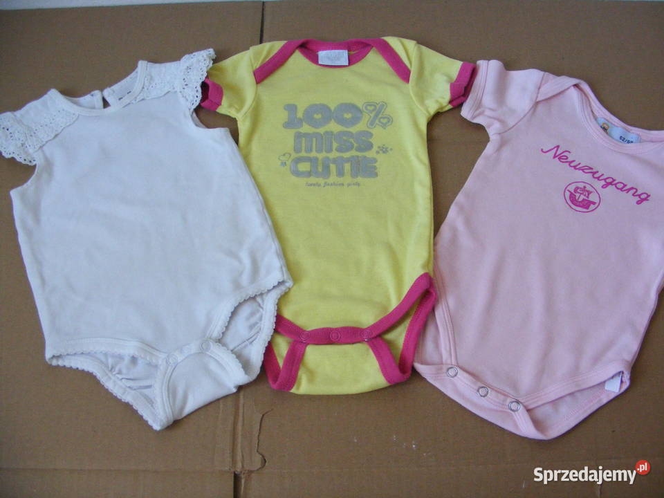 Ubranka dziecięce 68 body kaftanik bluzeczki dolnośląskie Oborniki Śląskie sprzedam