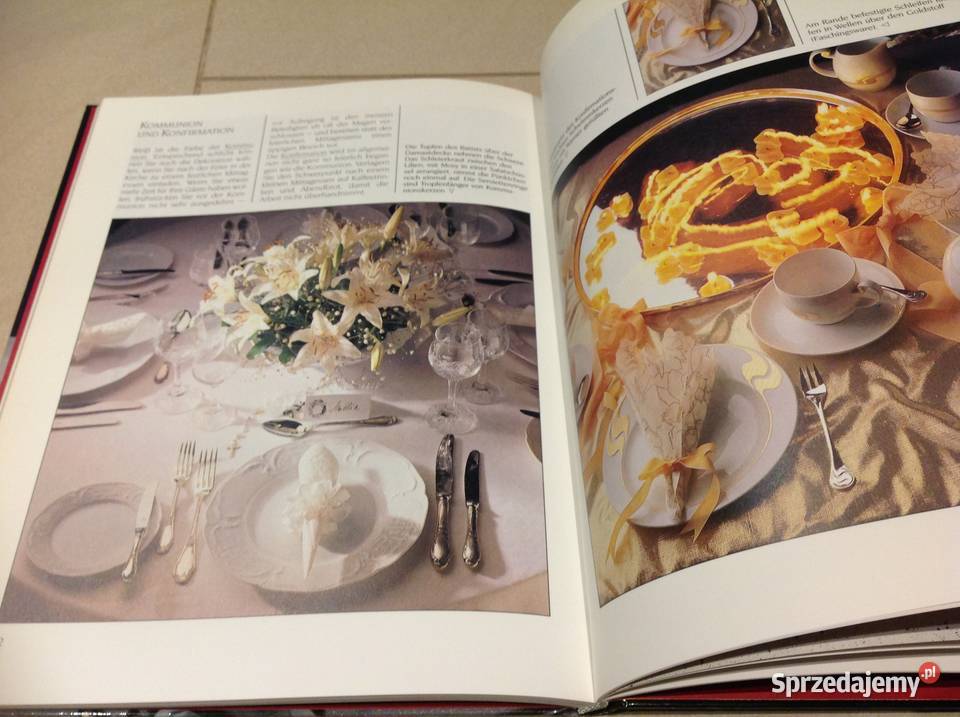 Książka Dekoracje Przystrajanie Stołu Wydanie Nowa Sól