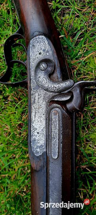 Stara dubeltówka czarnoprochowa Warszawa