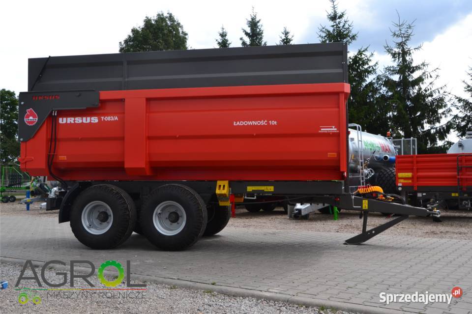 Przyczepa rolnicza URSUS T083A Skorupowa Tandem