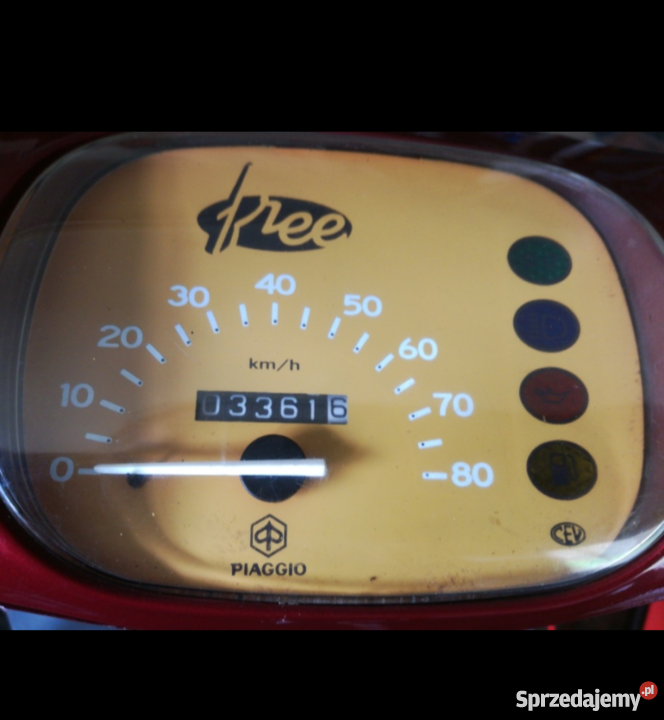 Skuter Piaggio free 50 małopolskie Ochotnica Dolna