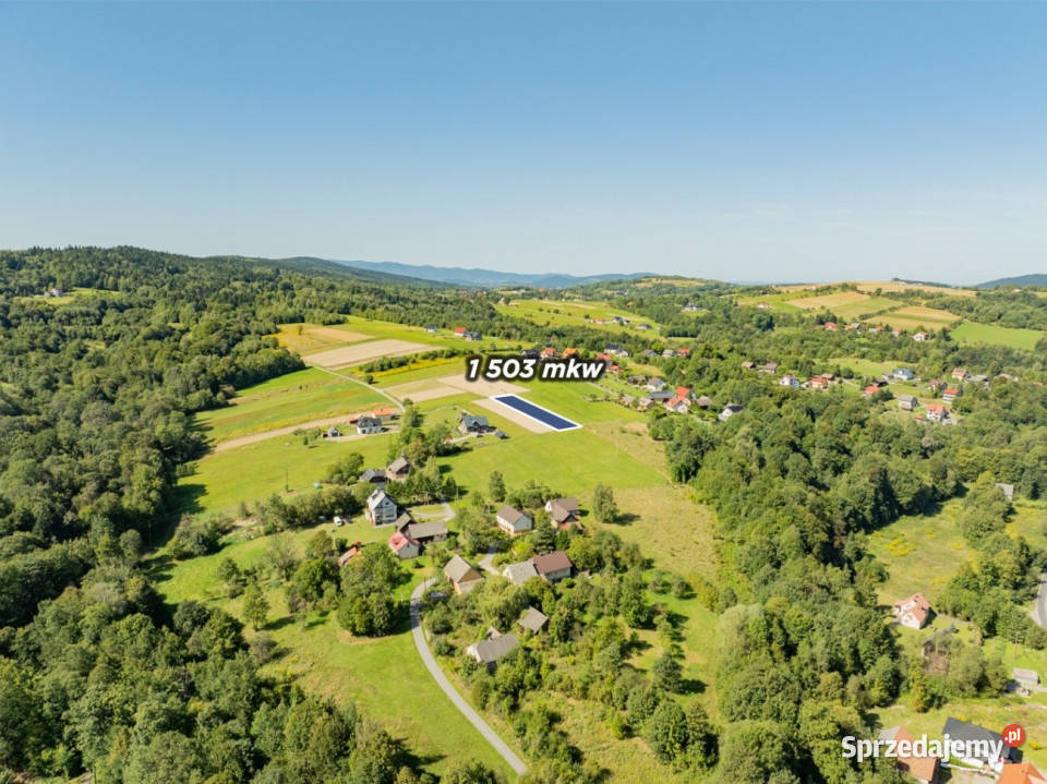 Działka budowlana 1 503 m MPZP MN Skawinki