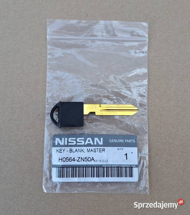 Kluczyk Grot Awaryjny Nissan Altima Rogue Juke Mielęcin