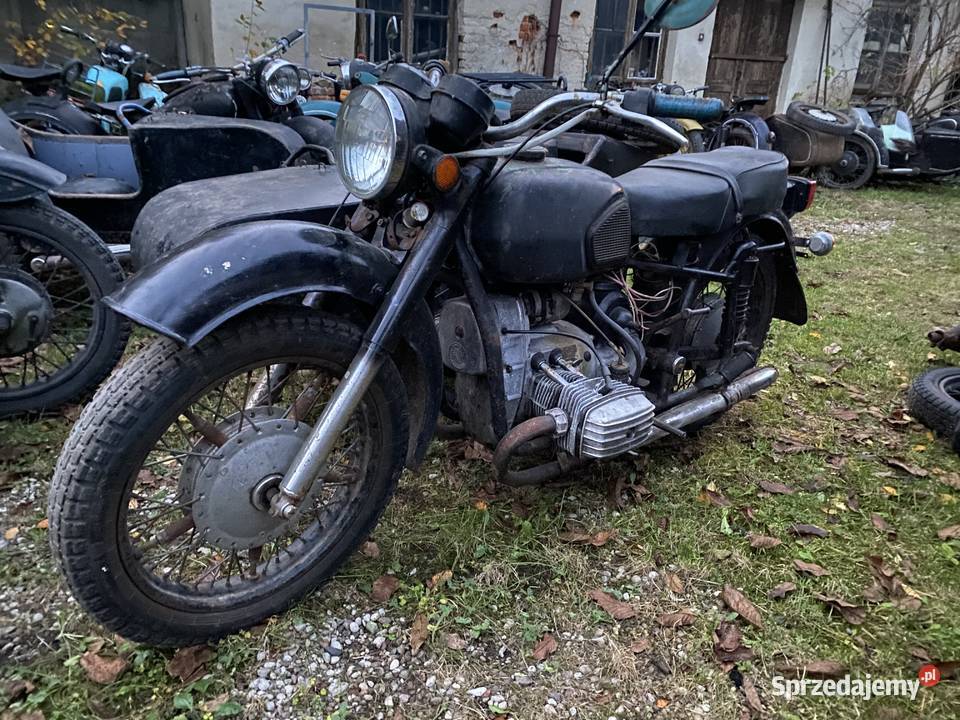 Dniepr MT16 napęd na kosz zarejestrowany w m72 Rok produkcji 1988 mazowieckie Siedlce sprzedam