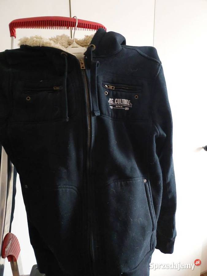 Bluza z kapturem czarna M Uniseks dolnośląskie Wrocław
