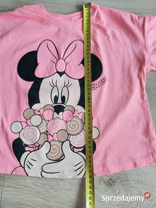 Bluzka koszulka dziewczęca na długi rękaw różowa Płock sprzedam