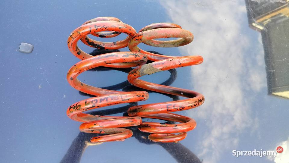 Bmw e46 kombi sprężyny tył komplet Zawieszenie i układ kierowniczy Aleksandrów Łódzki sprzedam