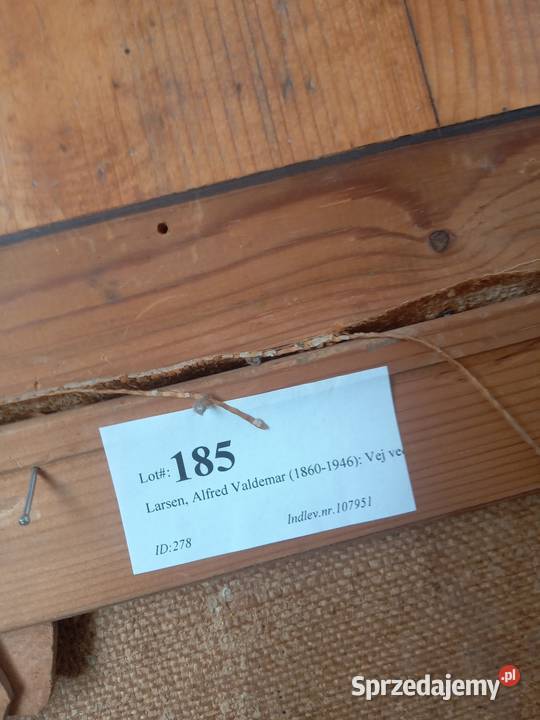 Stary obraz aukcyjny Malarstwo Gdów sprzedam