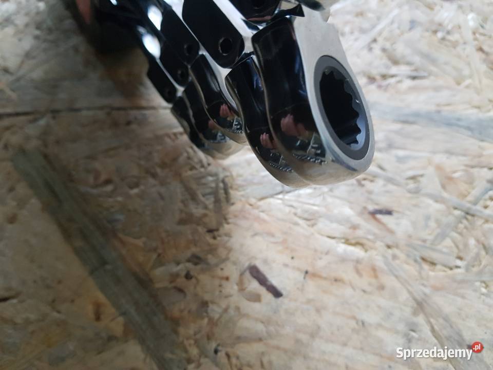 KLUCZE PŁASKO OCZKOWE Z GRZECHOTKĄ ŁAMANE 10 wielkopolskie