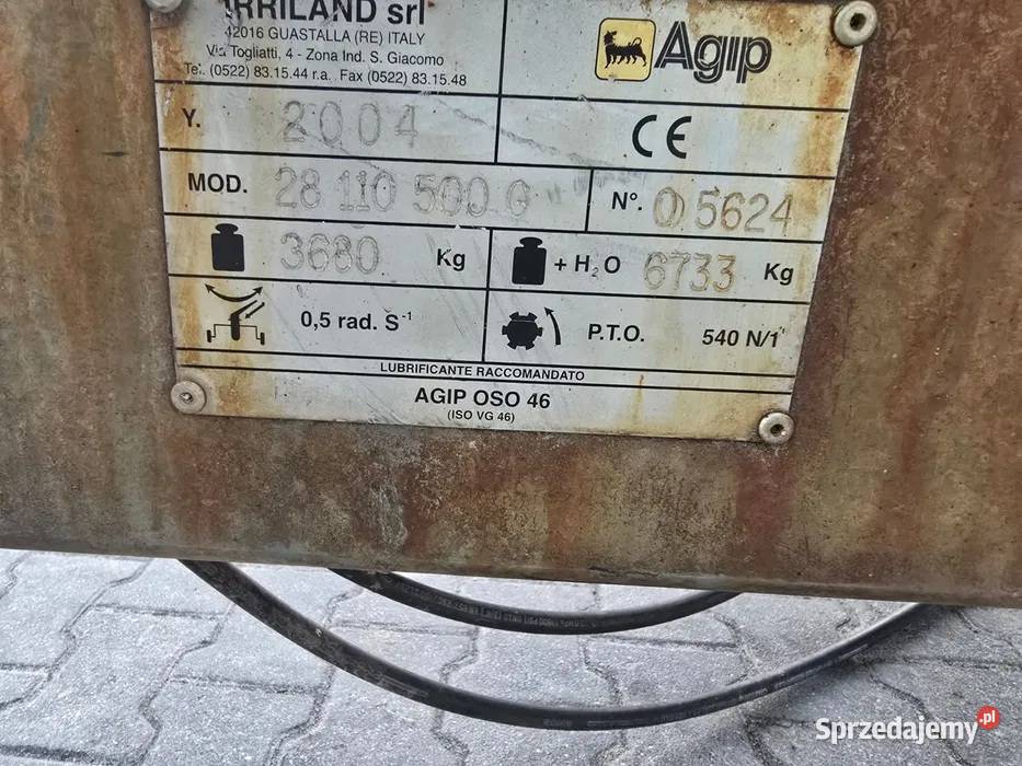 Deszczownia szpulowa IRRILAND agip z Niemiec