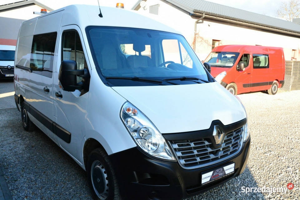 Renault Master średniak 6 osobowy L2H2 serwisowany w ASO Warszawa sprzedam