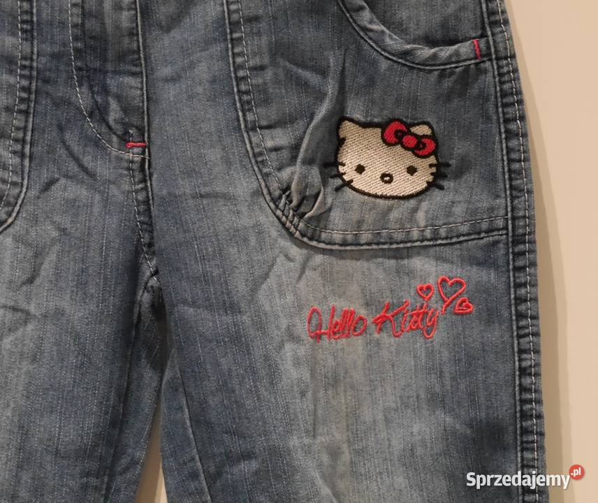CA Hello Kitty spodnie rybaczki pumpy 134 Spodnie