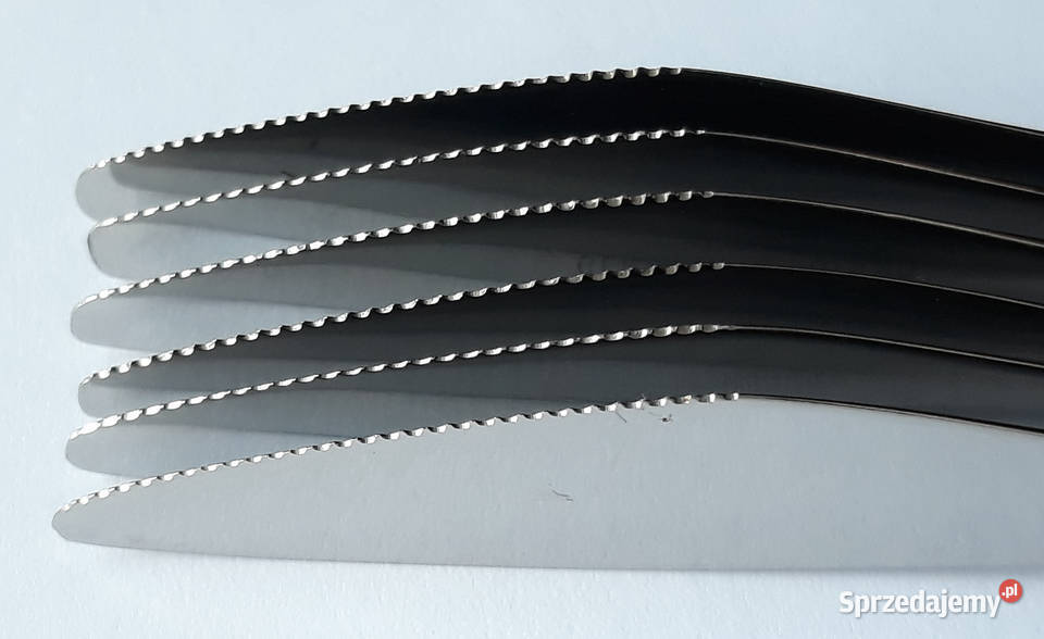 Noże obiadowe PNĄCZA Gerlach sztućce PRL Dąbrowa Górnicza sprzedam