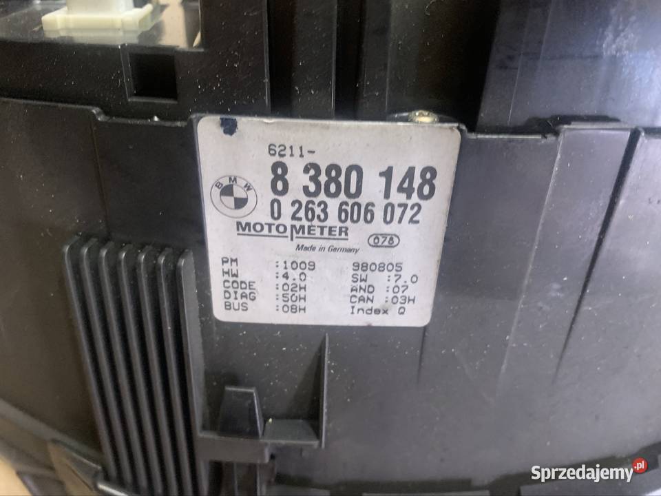8380148 licznik zegary 20d bmw 3 e46 Szczecin sprzedam