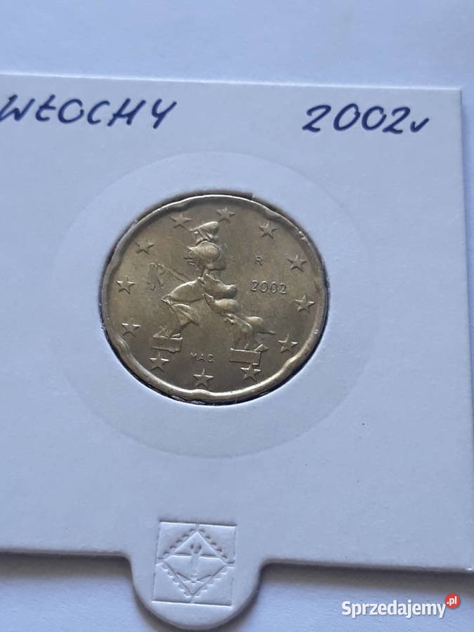 20 Eurocentów Włochy 2002 r Konin