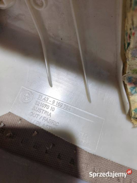 BMW F10 F11 PLASTIK OSŁONA SŁUPKA PRAWA 9169784 sprzedam