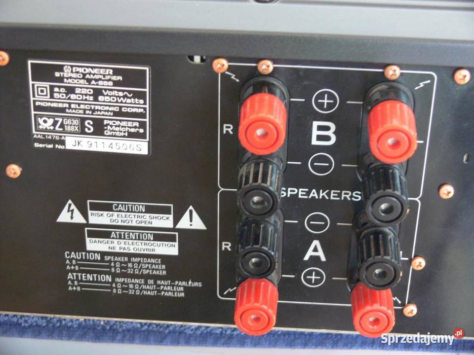 Wzmacniacz Pioneer A656 mocny 650 wat WYSYŁKA Wzmacniacze i pokrewne podkarpackie Jasło