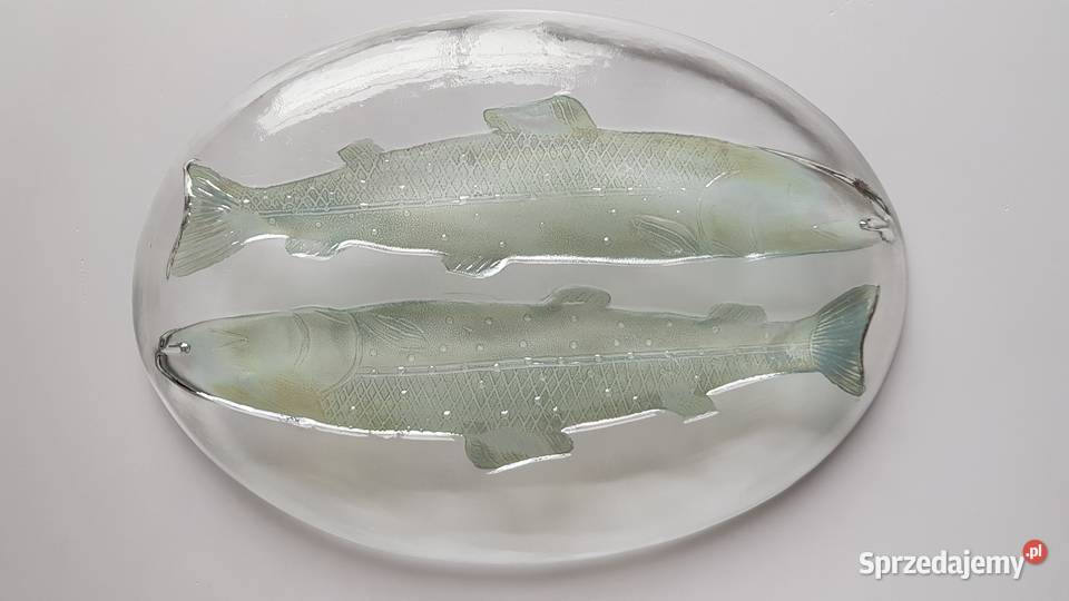 Patera półmisek ryby pstrągi Ząbkowice Dąbrowa Górnicza sprzedam