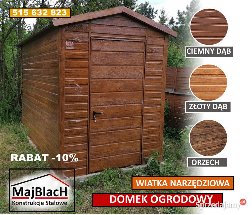 A215Garaż Blaszany Schowek na Narzędzia Wiatka 775zł/m2 Choszczno sprzedam