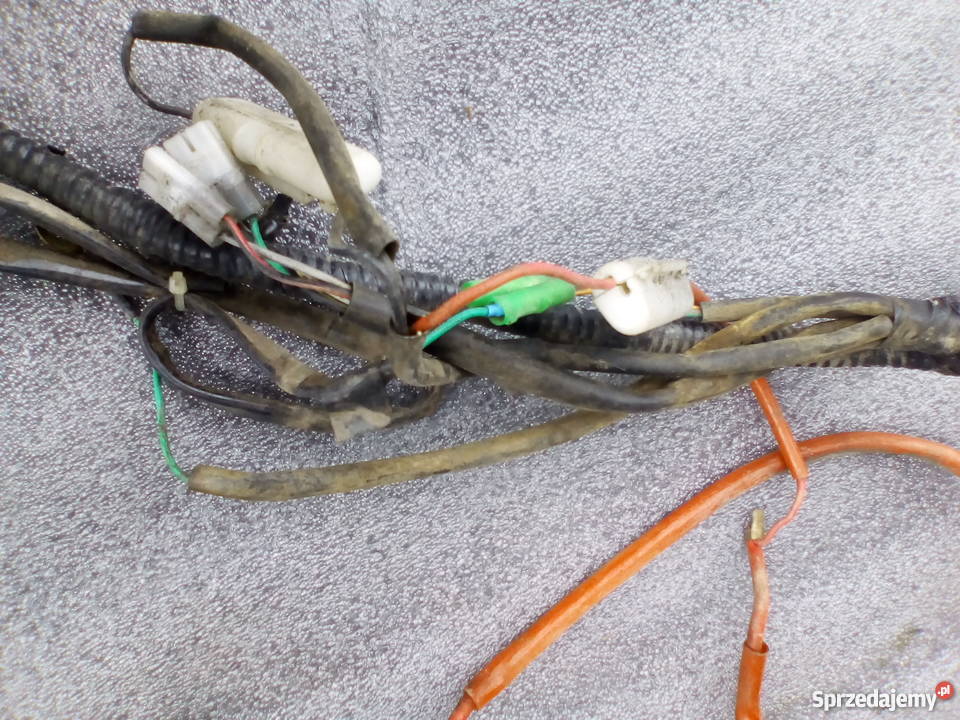 Skuter Chińczyk T4 MAŁY wiązka przewodów Układ elektryczny, zapłon Części Bukownica