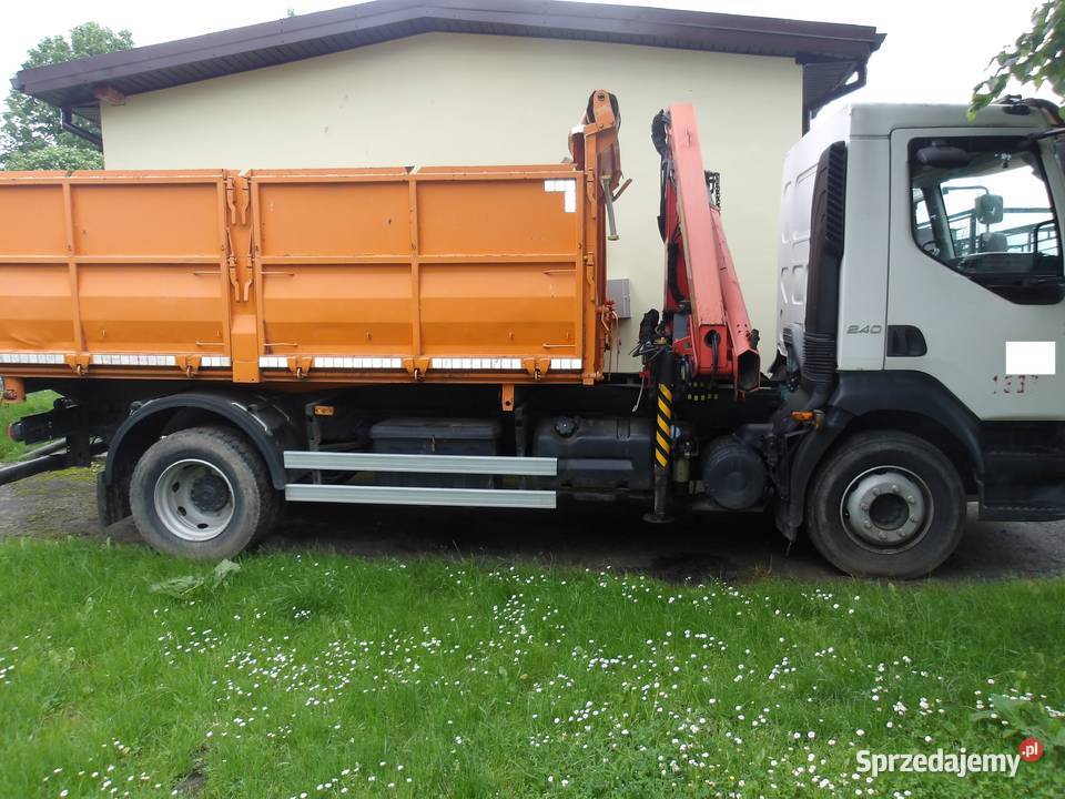 Volvo FL 240 wywrotka HDS Palfinger PK 6500 2007 immobilizer Wolbrom