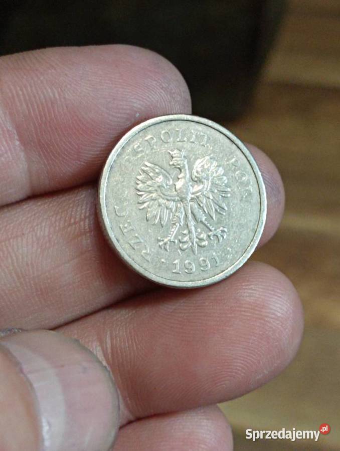 Sprzedam monete 1 zl 1991 Chełm sprzedam