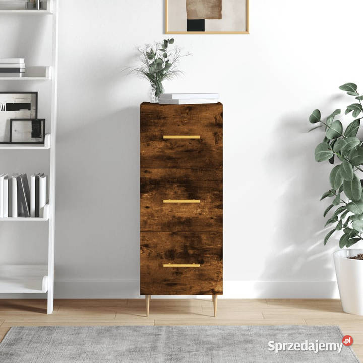 Szafka przydymiony dąb 345x34x90 materiał mazowieckie Warszawa