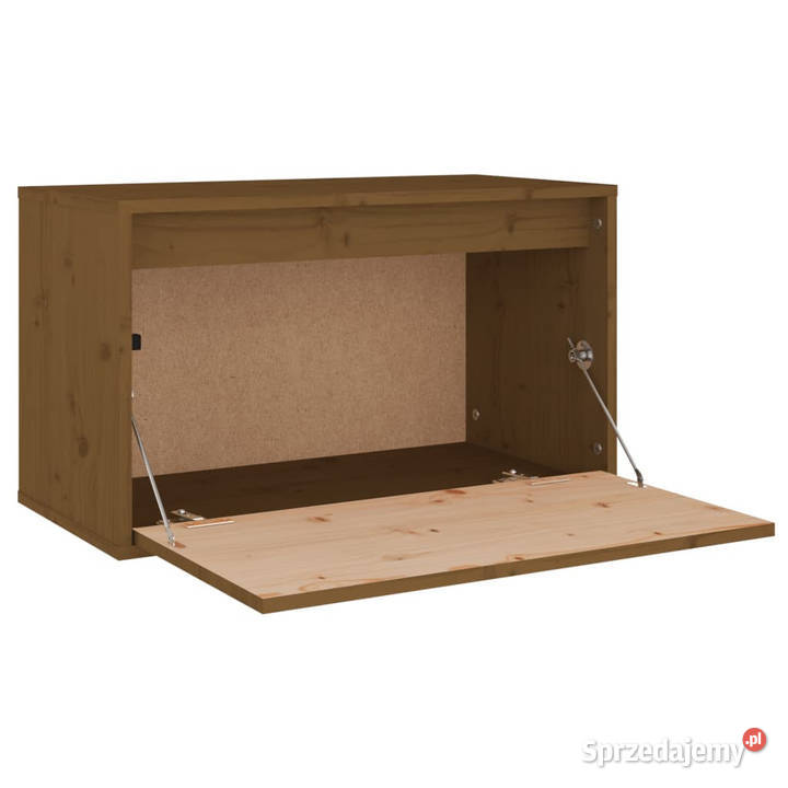 Szafka ścienna miodowy brąz 60x30x35 lite drewno mazowieckie Warszawa