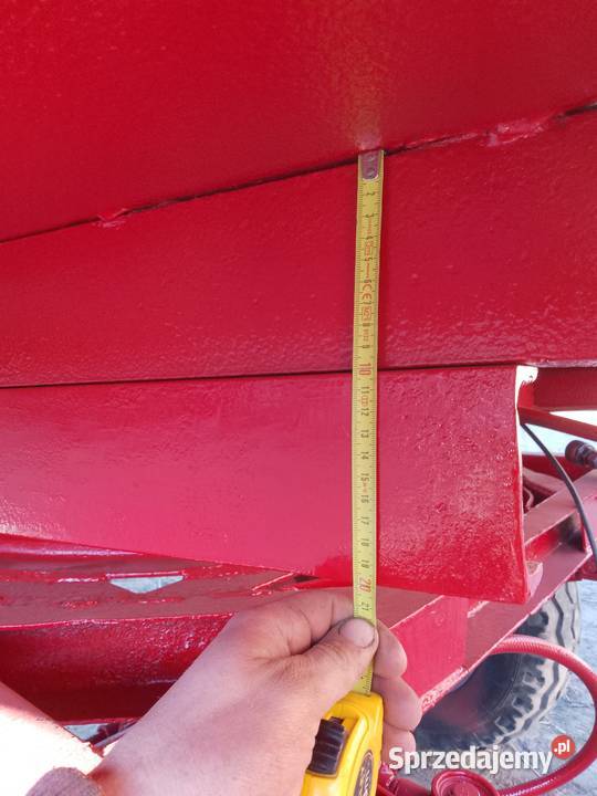 Przyczepa rolnicza wywrotka kaczka d 35 nieuszkodzony Grodzisk Wielkopolski