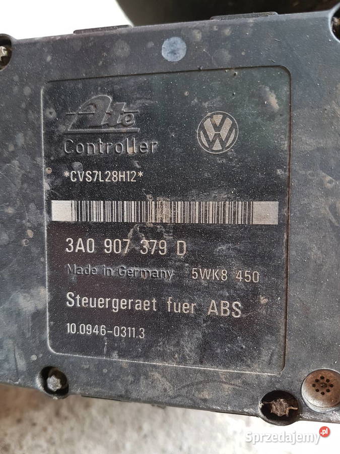 VW GOLF III POMPA ABS SERWO HAMULCA 3A0907379D Turek