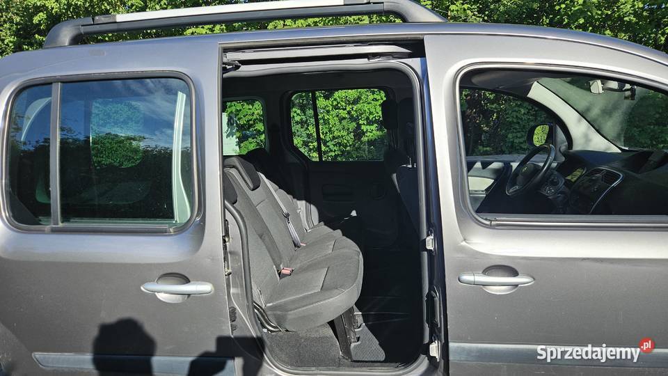 RENAULT KANGOO 2015r Salon Nawrot Bogata Wersja elektryczne szyby Kangoo Bielany Wrocławskie