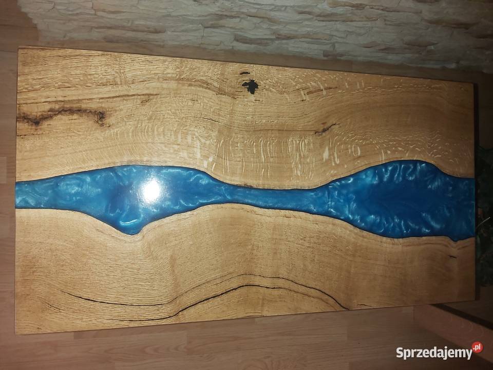 Stolik kawowy z żywicy epoksydowej małopolskie Podsarnie