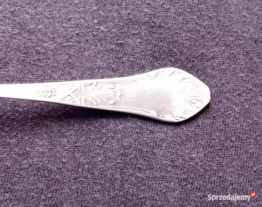 Platerowana łyżeczka do cukru Hefra wzór Koźminek sprzedam