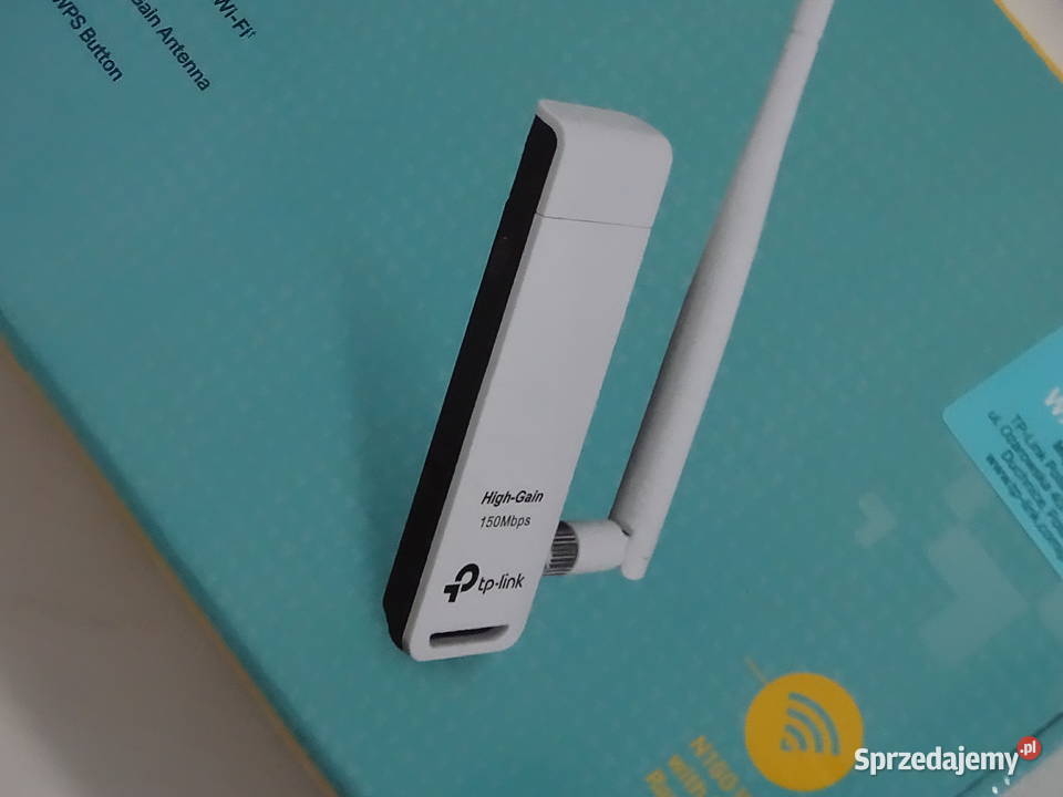 NOWA Karta Sieciowa TPLink TLWN722N 150 Mbps Biłgoraj