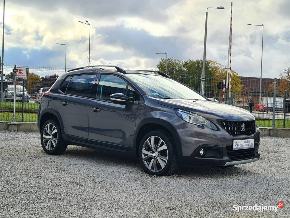 Peugeot 2008 GTLine SzklanyDach Navi PDC Grip centralny zamek Wągrowiec
