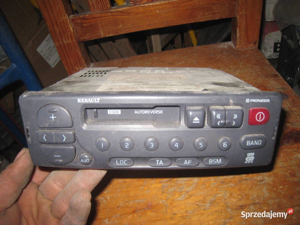 Radio oryginalne Renault 1 DIN Espace III Kraków