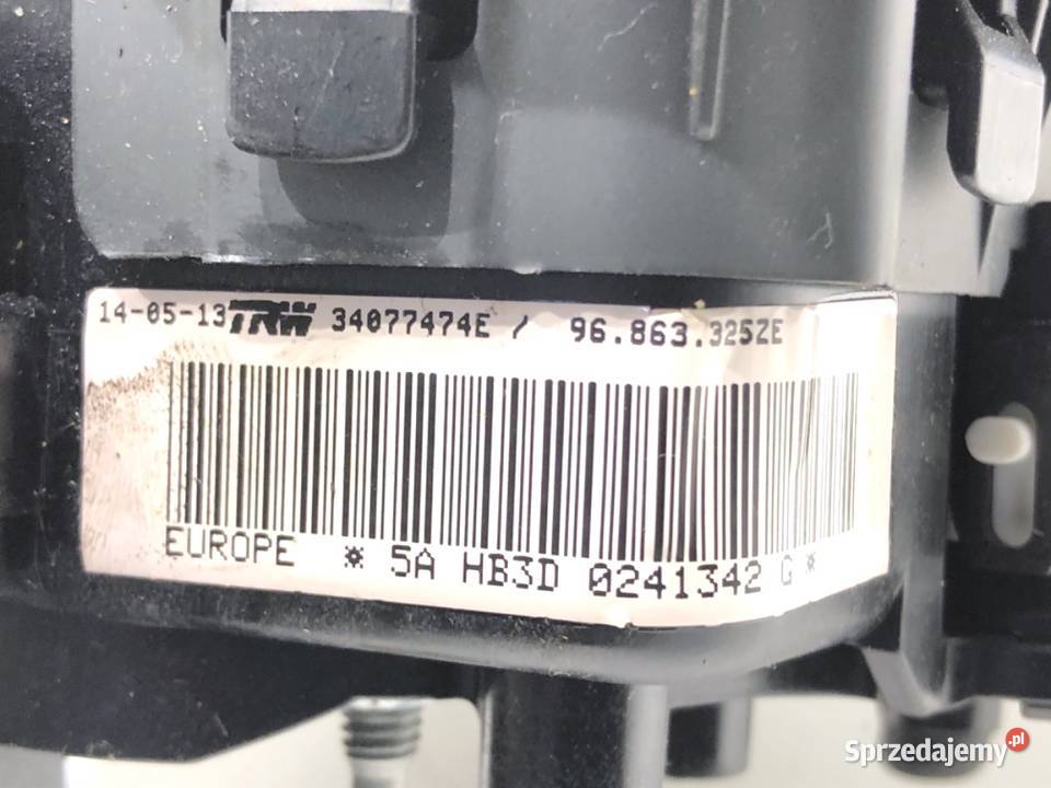 PODUSZKA POWIETRZNA KIEROWCY PEUGEOT 508 I